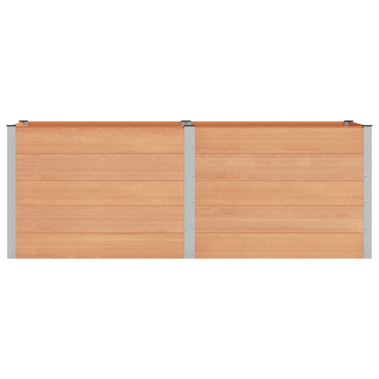 vidaXL Garden Raised Bed Brown 250 x 100 x 91 cm