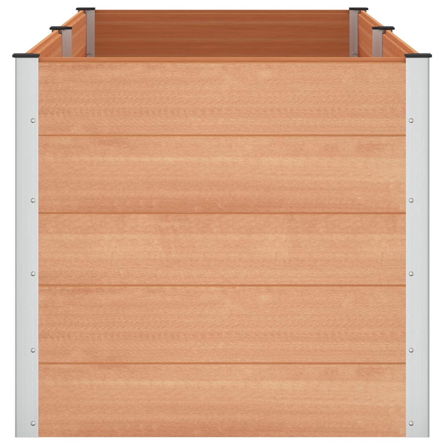 vidaXL Garden Raised Bed Brown 250 x 100 x 91 cm