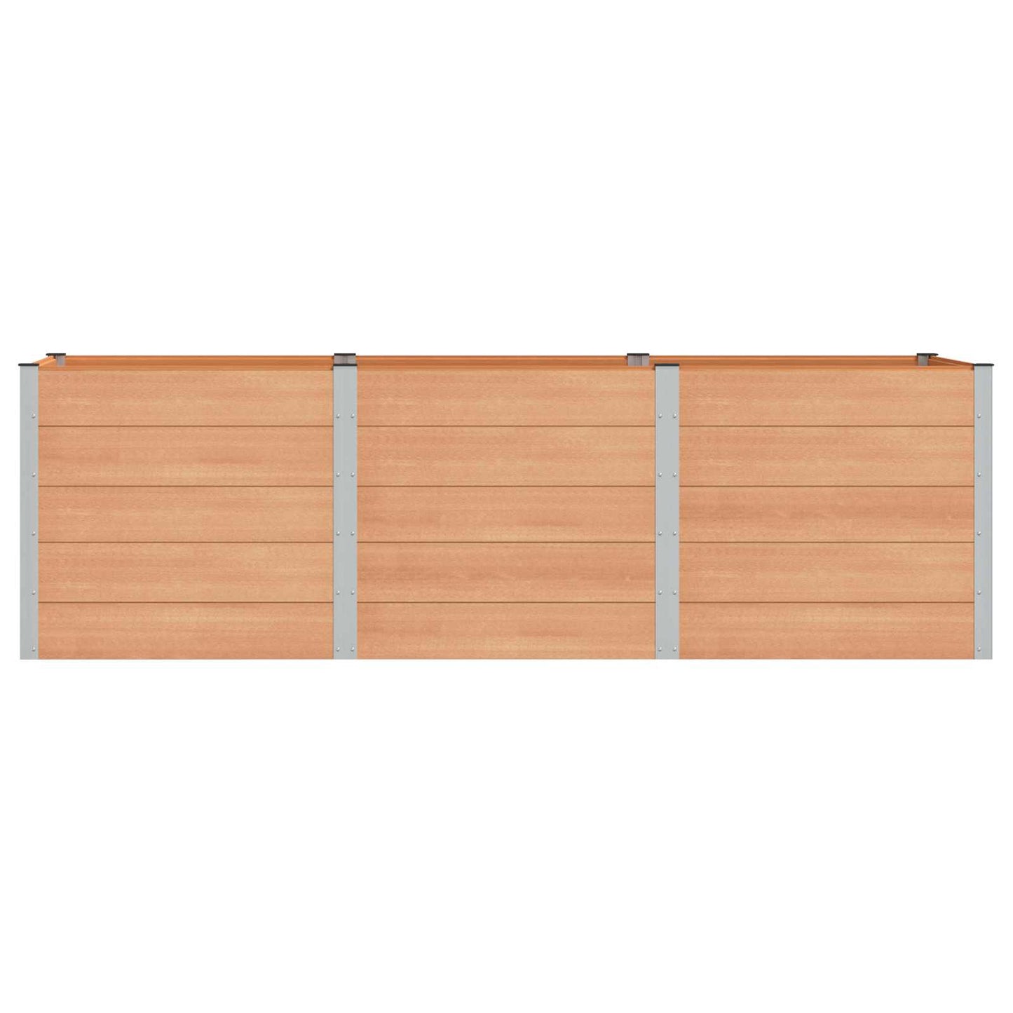 vidaXL Garden Raised Bed Brown 300 x 100 x 91 cm