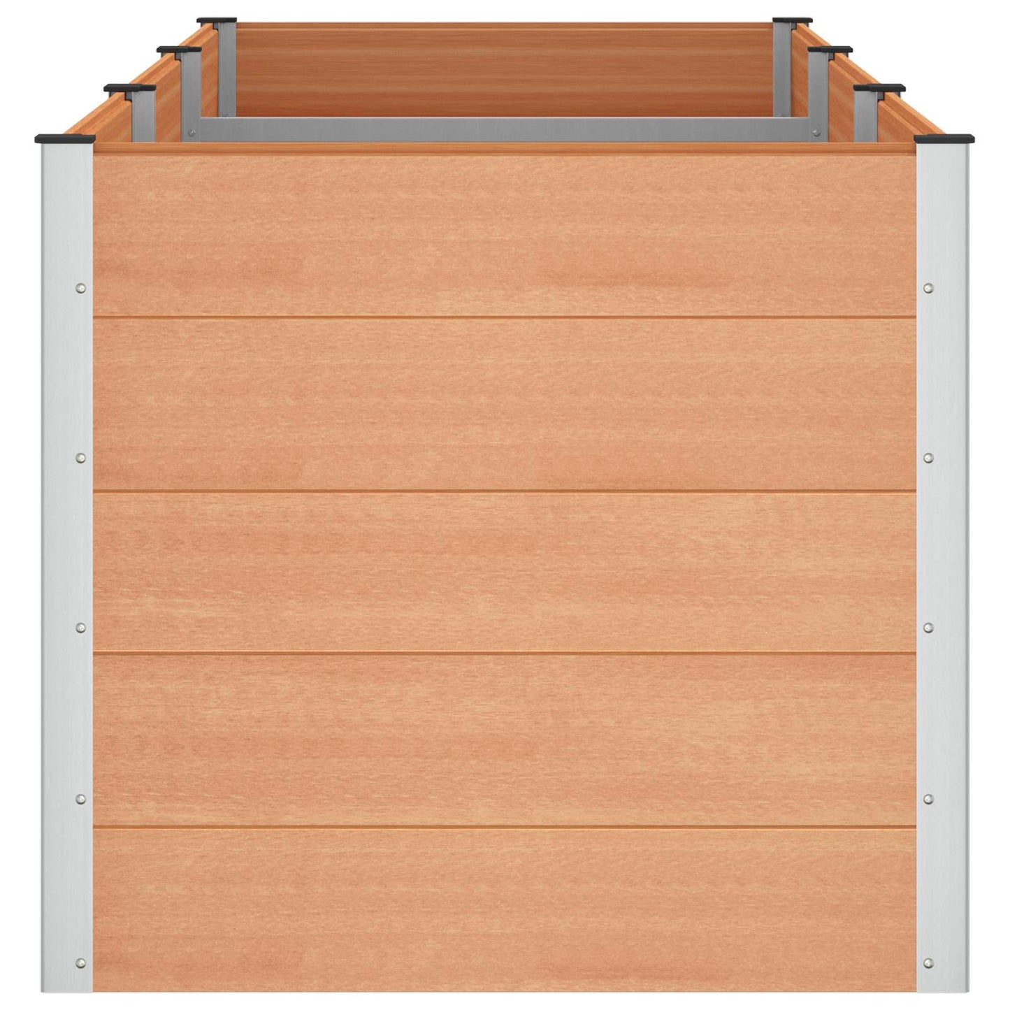 vidaXL Garden Raised Bed Brown 300 x 100 x 91 cm