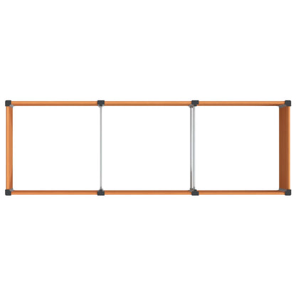 vidaXL Garden Raised Bed Brown 300 x 100 x 91 cm