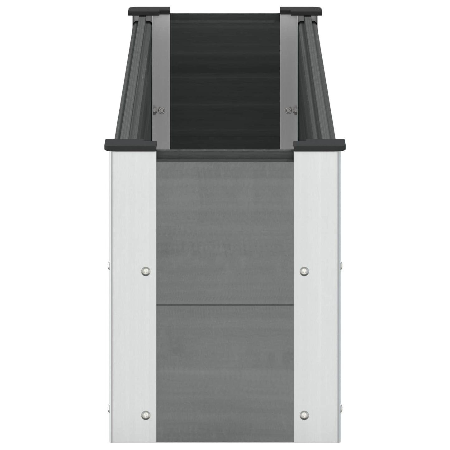 vidaXL Garden Raised Bed Grey 150 x 30 x 36 cm