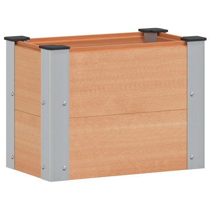 vidaXL Garden Raised Bed Brown 50 x 30 x 36 cm