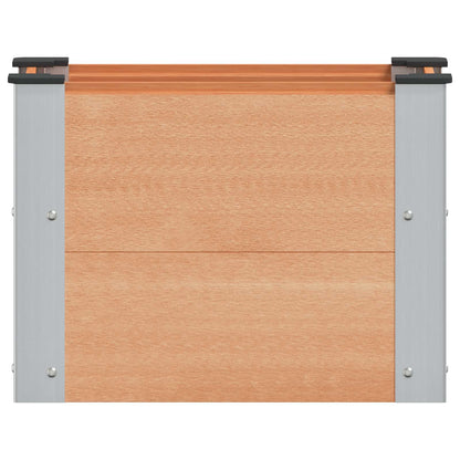 vidaXL Garden Raised Bed Brown 50 x 30 x 36 cm