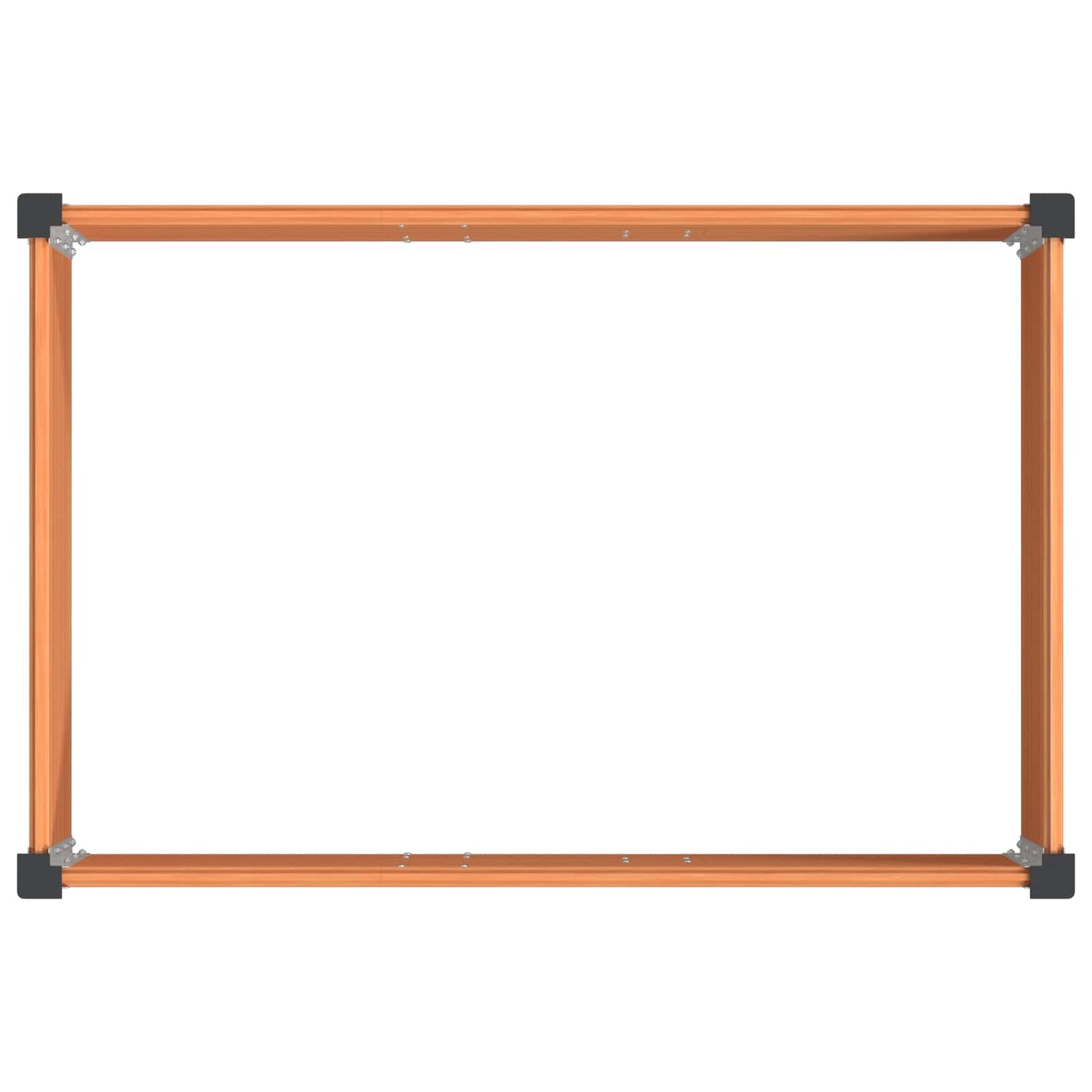 vidaXL Garden Raised Bed Brown 50 x 30 x 36 cm