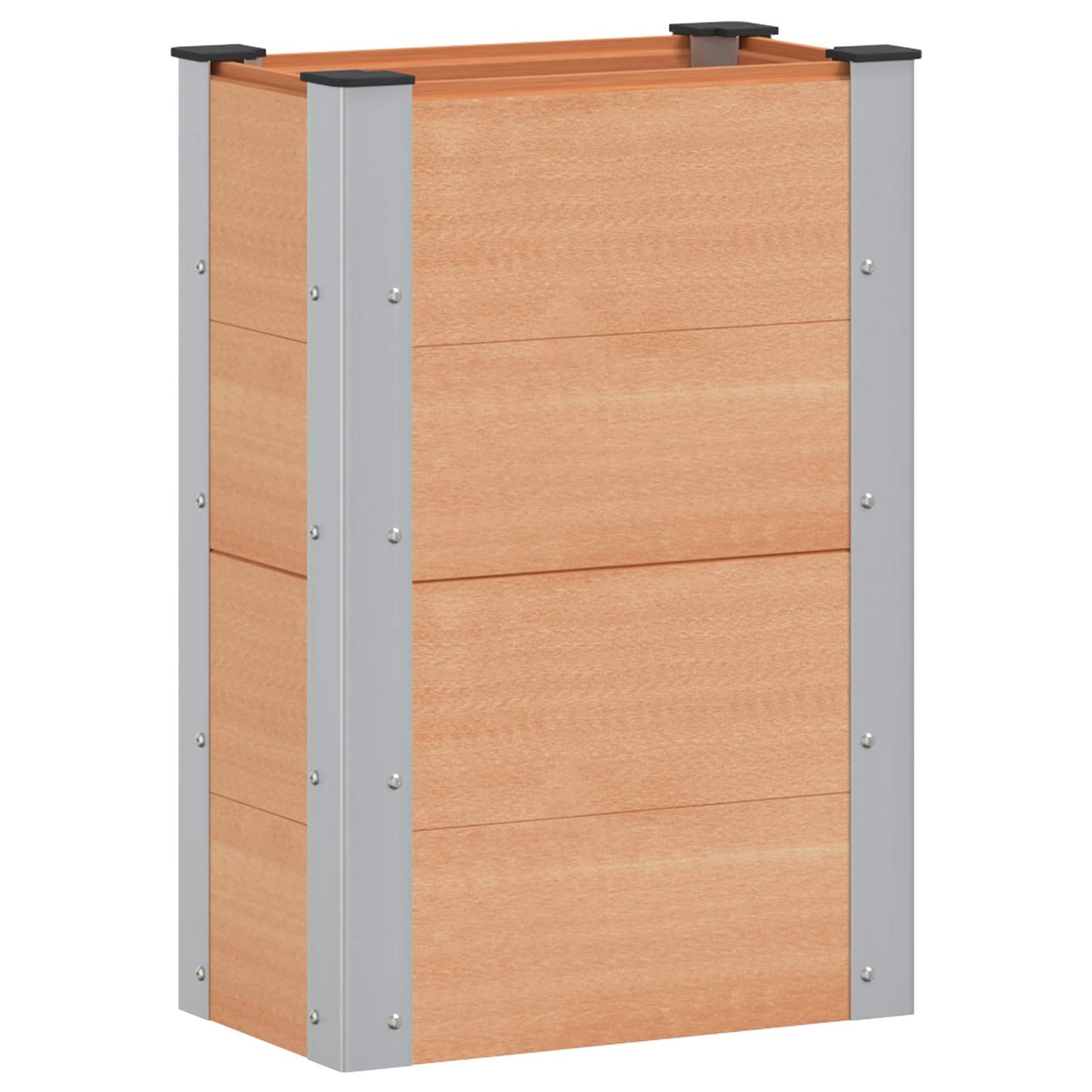vidaXL Garden Raised Bed Brown 50 x 30 x 72 cm