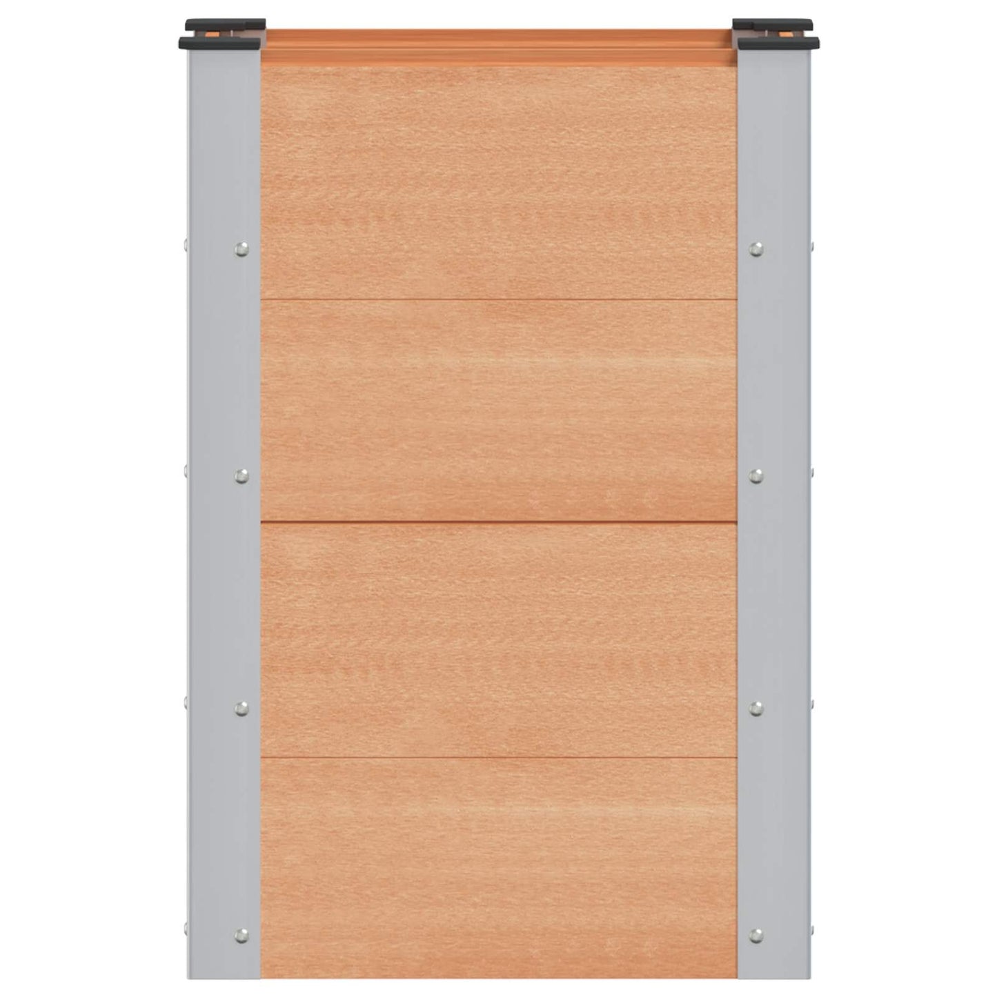 vidaXL Garden Raised Bed Brown 50 x 30 x 72 cm