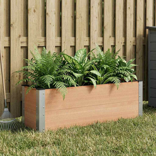 vidaXL Garden Raised Bed Brown 100 x 30 x 72 cm