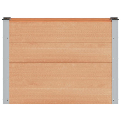 vidaXL Garden Raised Bed Brown 100 x 30 x 72 cm