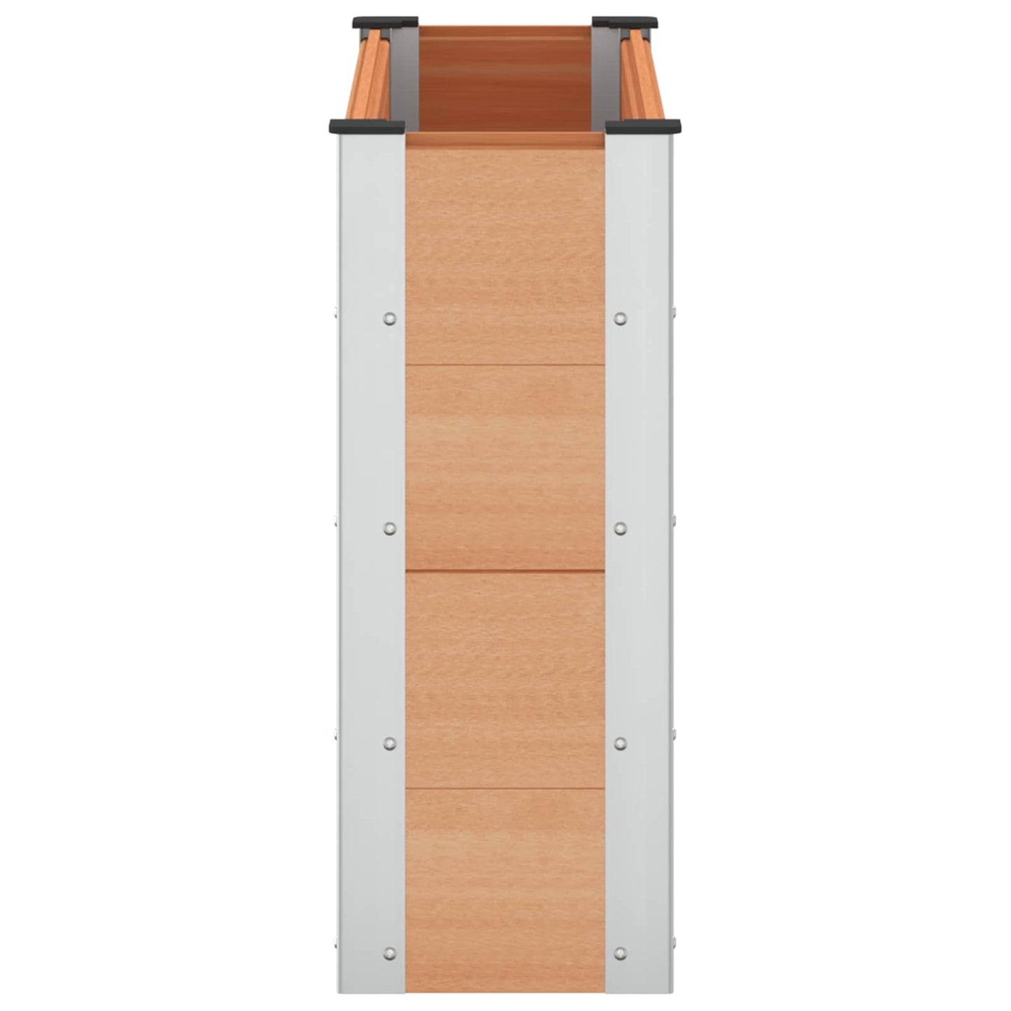 vidaXL Garden Raised Bed Brown 100 x 30 x 72 cm