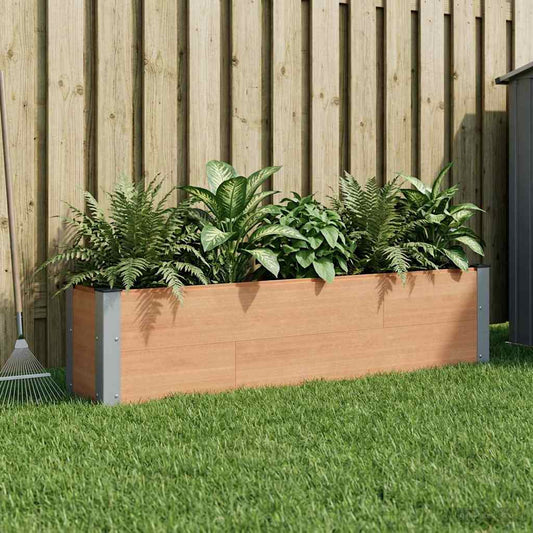 vidaXL Garden Raised Bed Brown 150 x 30 x 36 cm
