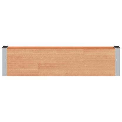 vidaXL Garden Raised Bed Brown 150 x 30 x 36 cm