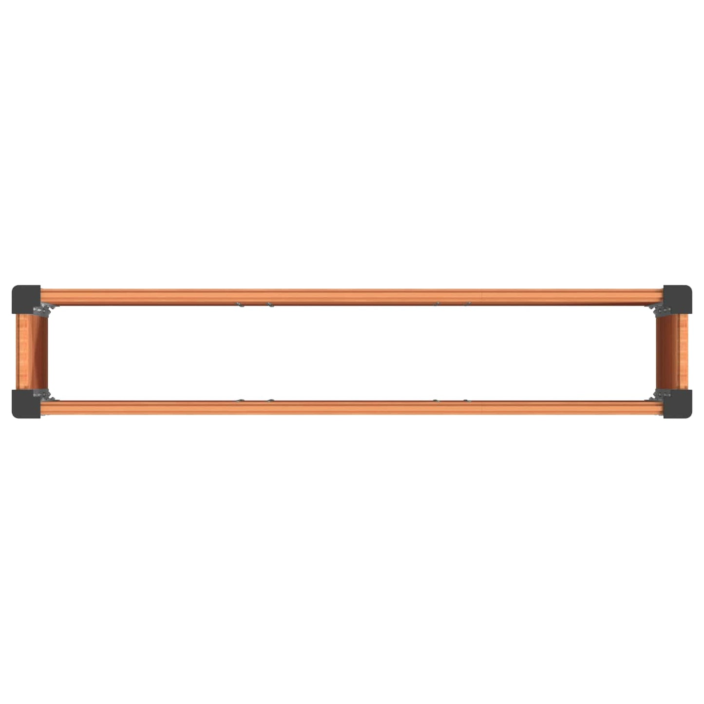 vidaXL Garden Raised Bed Brown 150 x 30 x 36 cm