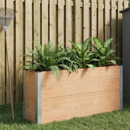 vidaXL Garden Raised Bed Brown 150 x 30 x 72 cm