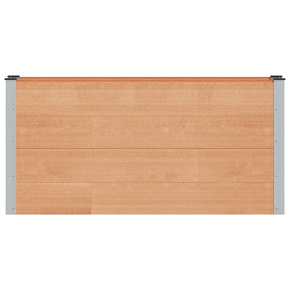 vidaXL Garden Raised Bed Brown 150 x 30 x 72 cm