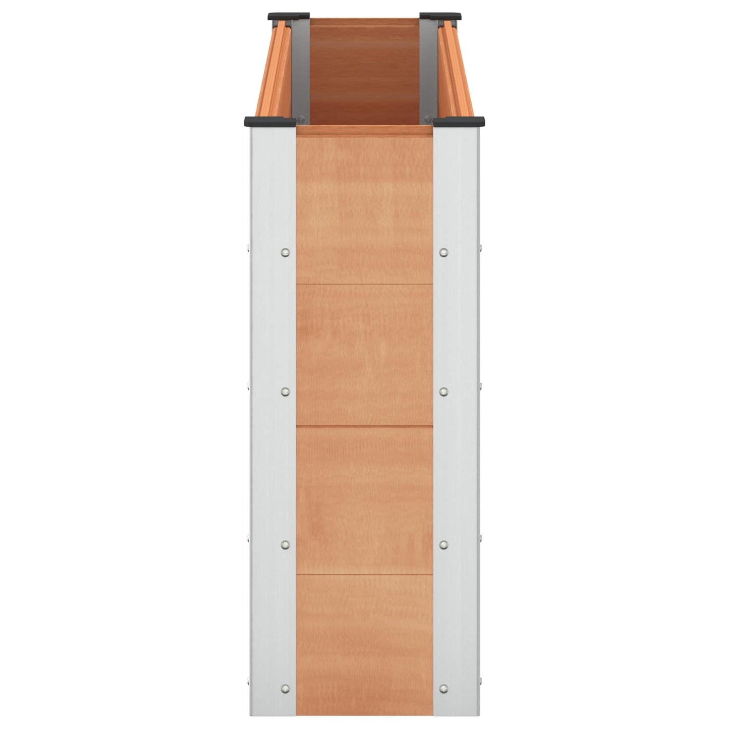 vidaXL Garden Raised Bed Brown 150 x 30 x 72 cm