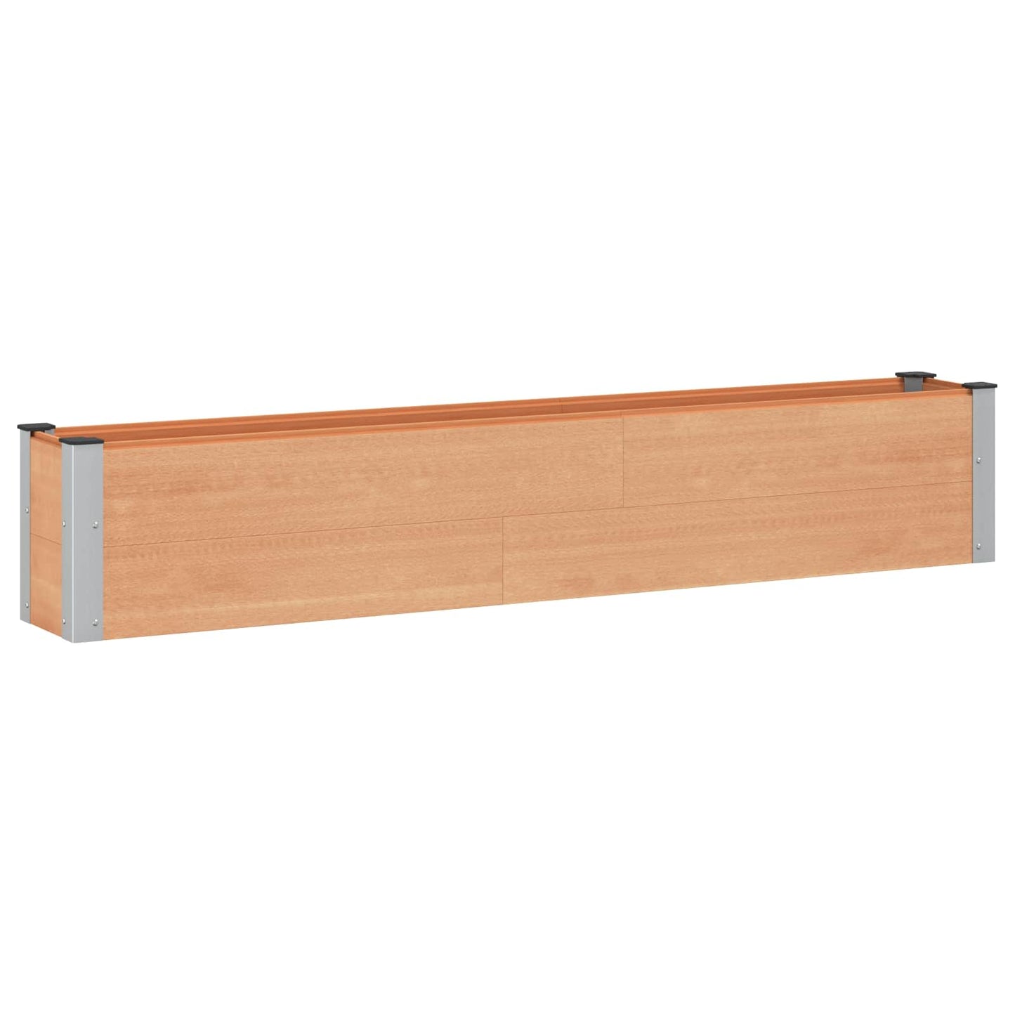 vidaXL Garden Raised Bed Brown 200 x 30 x 36 cm