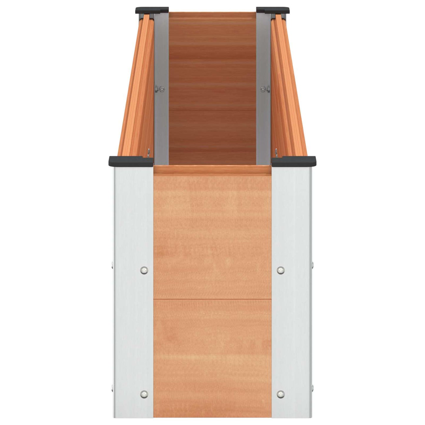 vidaXL Garden Raised Bed Brown 200 x 30 x 36 cm