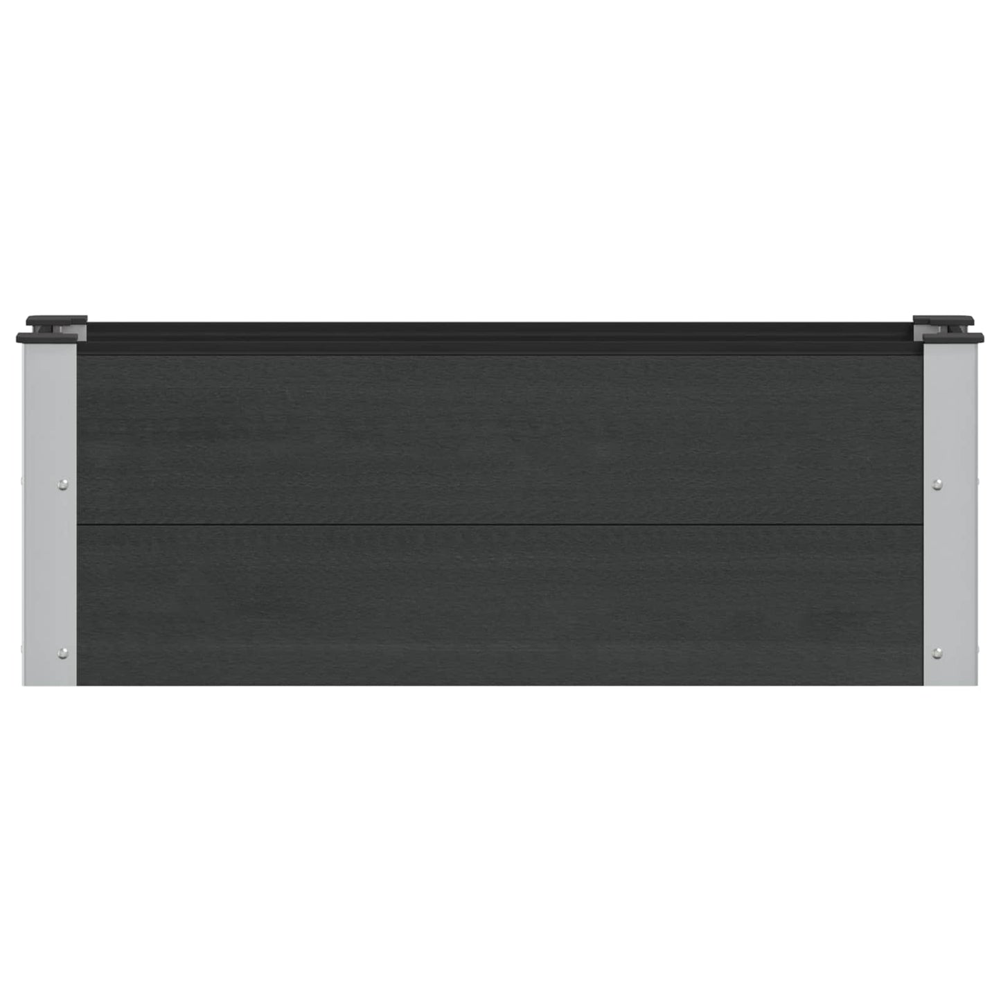 vidaXL Garden Raised Bed Black 100 x 30 x 36 cm