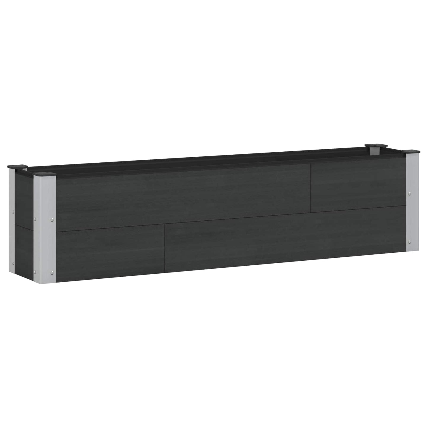 vidaXL Garden Raised Bed Black 150 x 30 x 36 cm