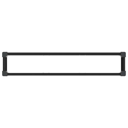 vidaXL Garden Raised Bed Black 150 x 30 x 36 cm