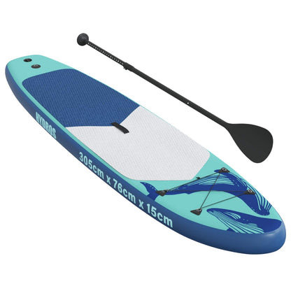 vidaXL Inflatable Stand Up Paddle Board HYDROS 305 x 76 x 15 cm for
