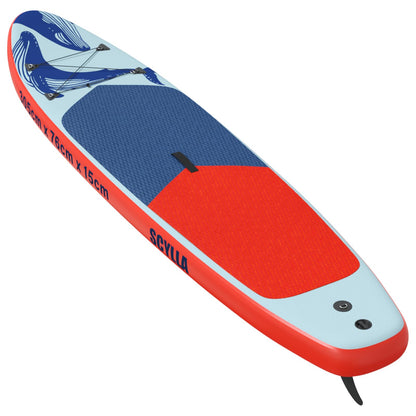 vidaXL Inflatable Stand Up Paddle Board SCYLLA 305 x 76 x 15 cm Blue