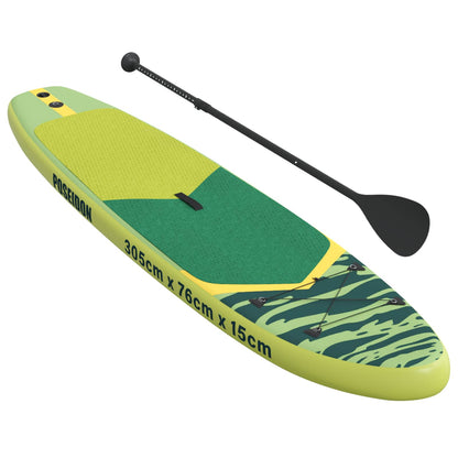 vidaXL Inflatable Stand Up Paddle Board POSEIDON 305 x 76 x 15 cm for