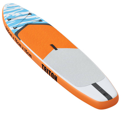 vidaXL Inflatable Stand Up Paddle Board TRITON 305 x 76 x 15 cm Blue
