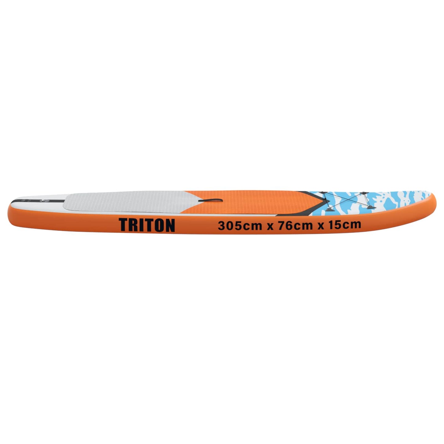 vidaXL Inflatable Stand Up Paddle Board TRITON 305 x 76 x 15 cm Blue
