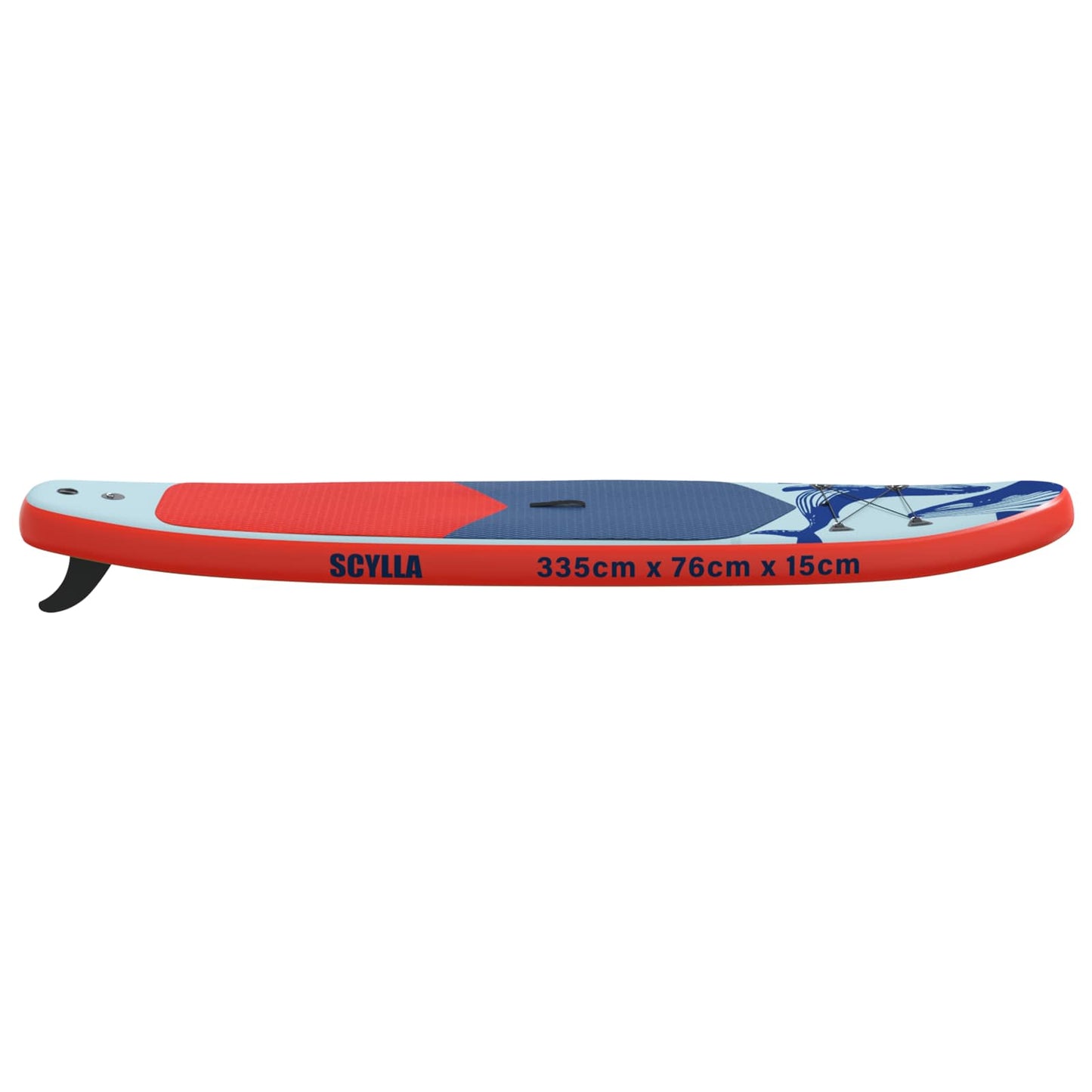 vidaXL Inflatable Stand Up Paddle Board SCYLLA 335 x 76 x 15 cm Blue