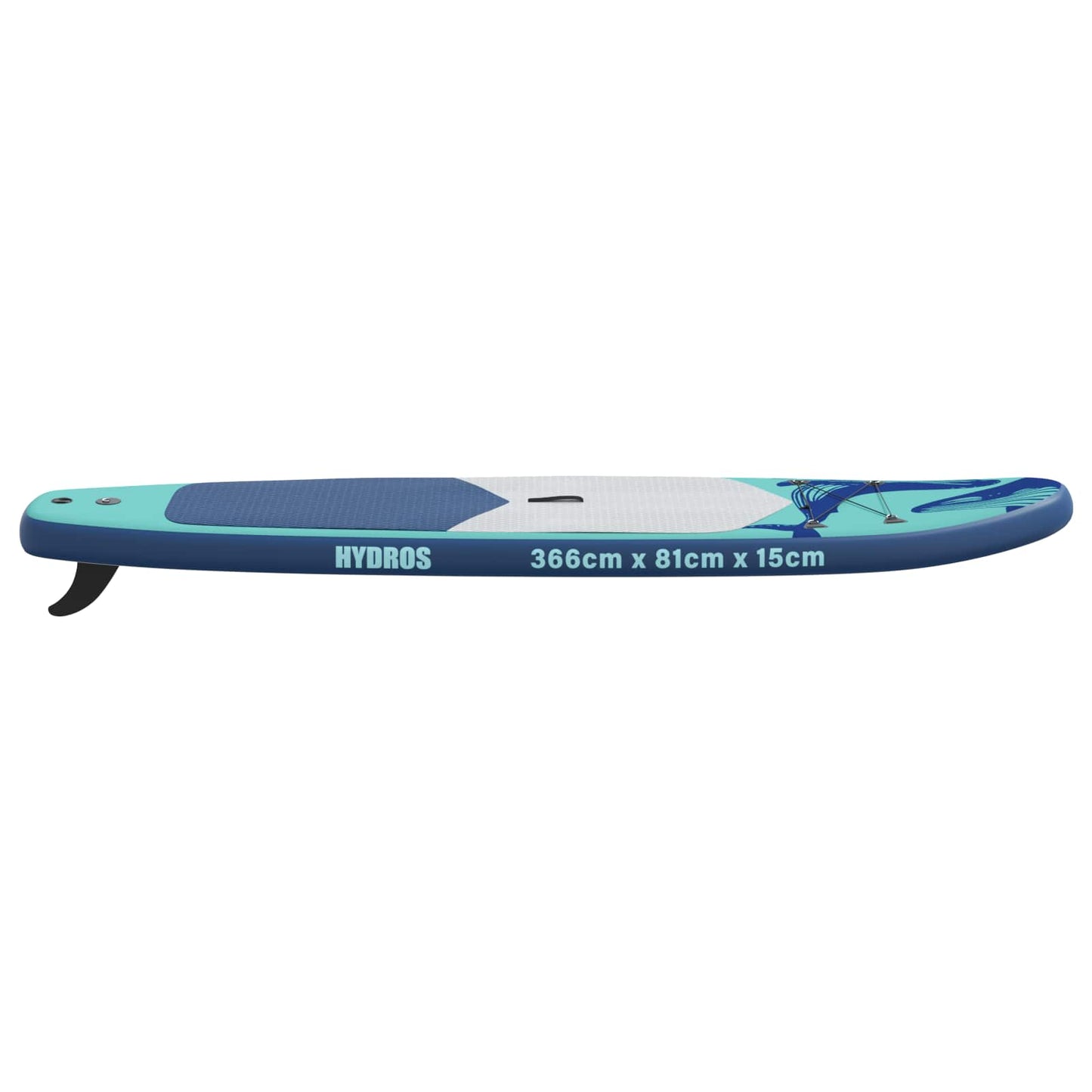 vidaXL Inflatable Stand Up Paddle Board HYDROS 366 x 81 x 15 cm for