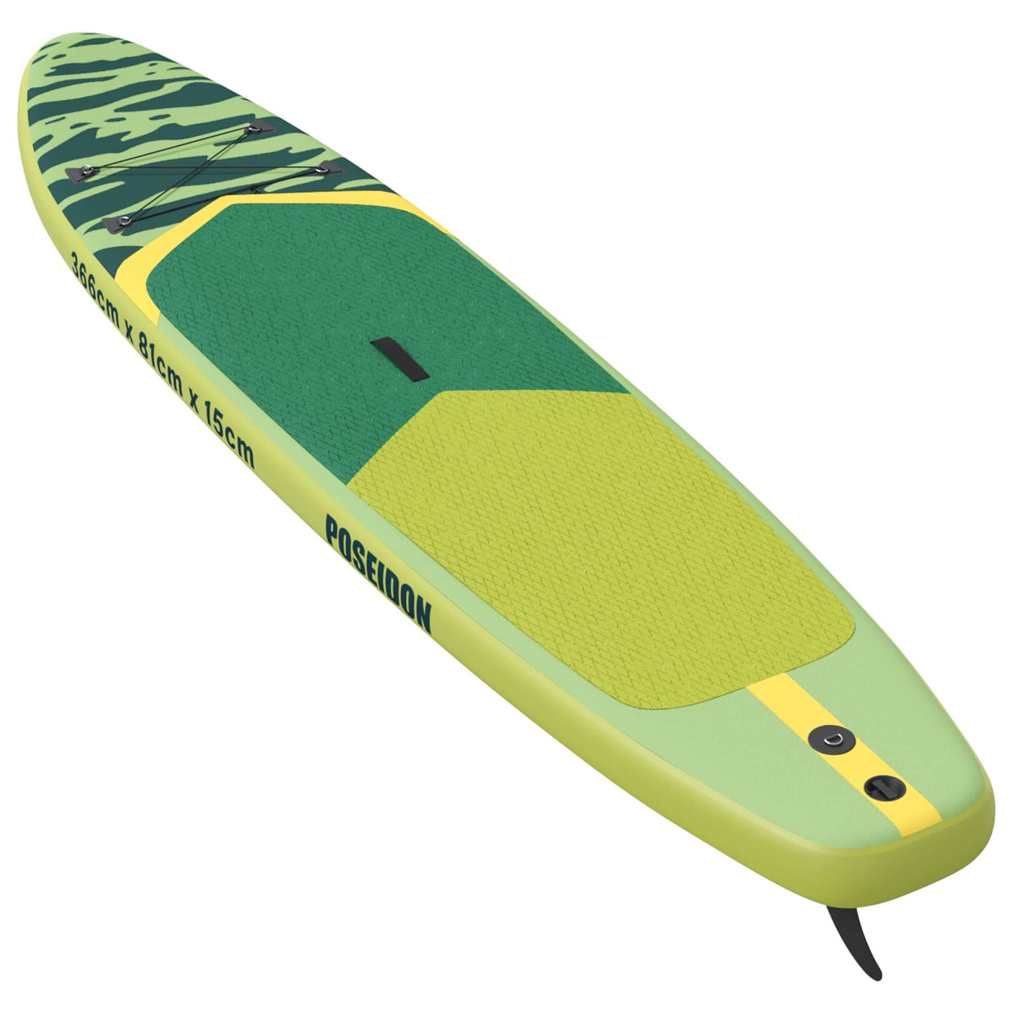 vidaXL Inflatable Stand Up Paddle Board POSEIDON 366 x 81 x 15 cm for