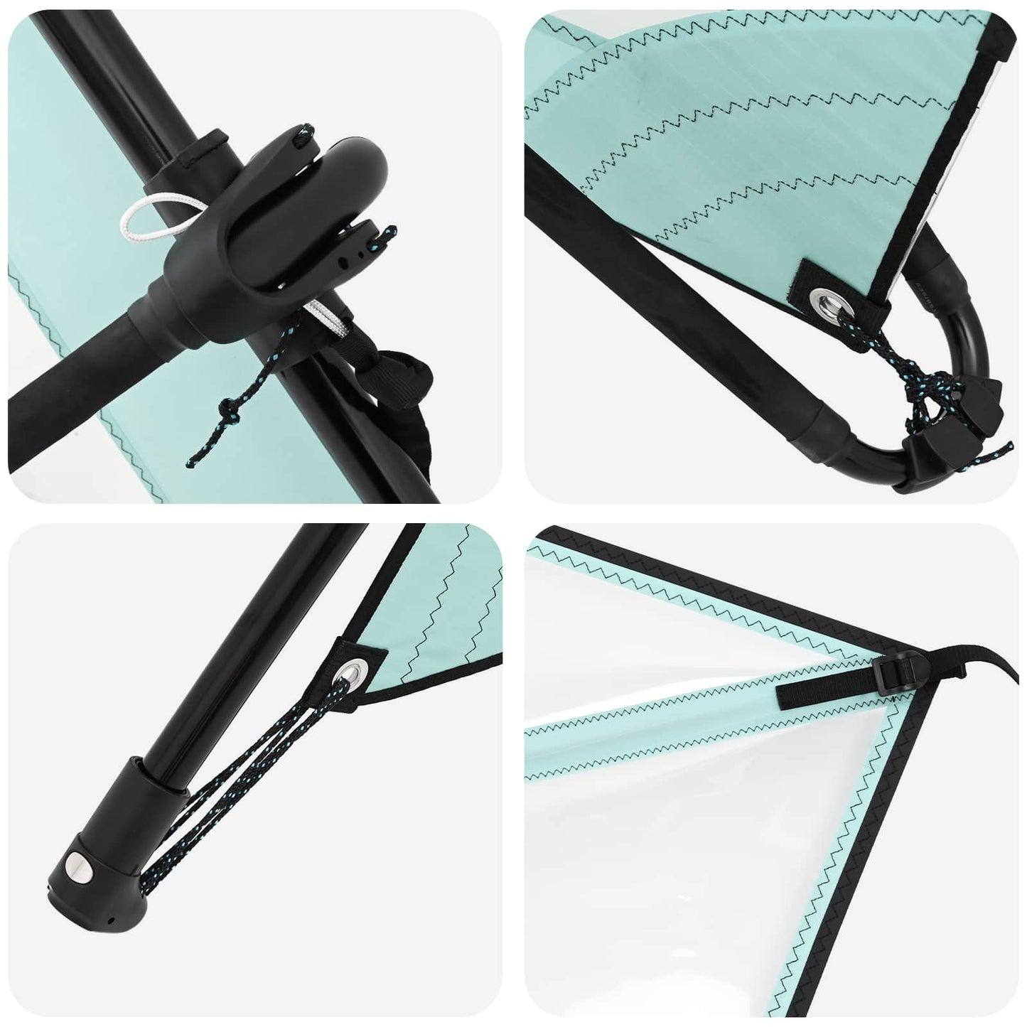 vidaXL Inflatable SUP Board with Sail HYDROS 330 x 76 x 15 cm for