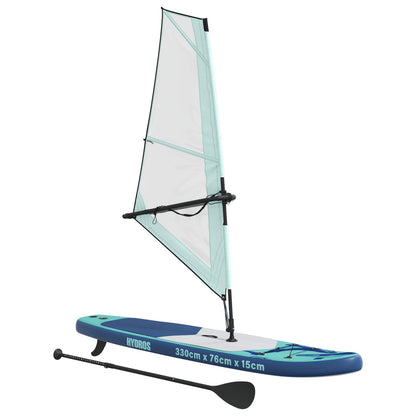 vidaXL Inflatable SUP Board with Sail HYDROS 330 x 76 x 15 cm for
