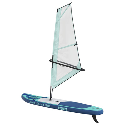 vidaXL Inflatable SUP Board with Sail HYDROS 330 x 76 x 15 cm for