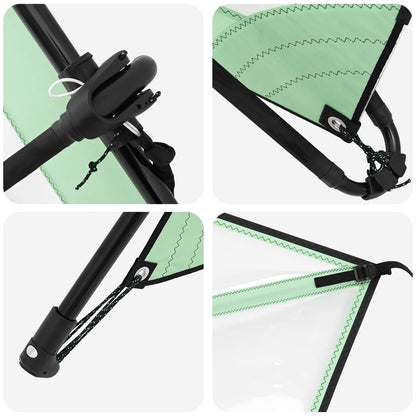 vidaXL Inflatable SUP Board with Sail POSEIDON 330 x 76 x 15 cm Green