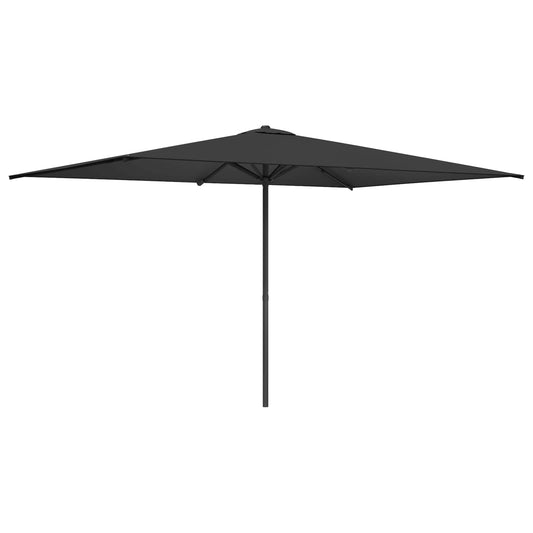 vidaXL Garden Parasol 200 x 300 cm Polyester Rectangular Anthracite