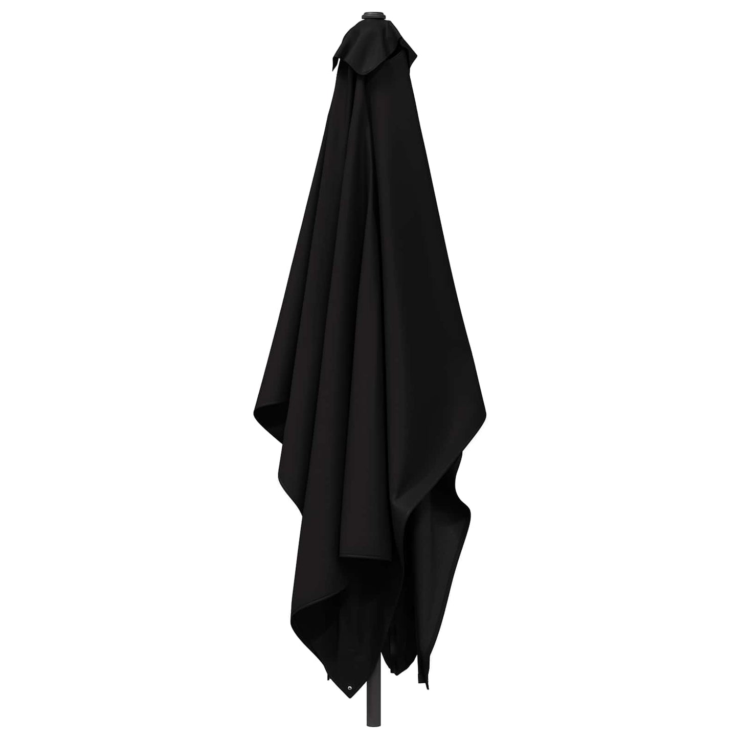 vidaXL Garden Parasol 200 x 300 cm Polyester Rectangular Black