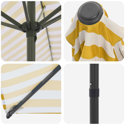 vidaXL Garden Parasol 200 x 300 cm Polyester Rectangular