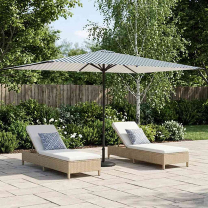 vidaXL Garden Parasol 200 x 300 cm Polyester Rectangular