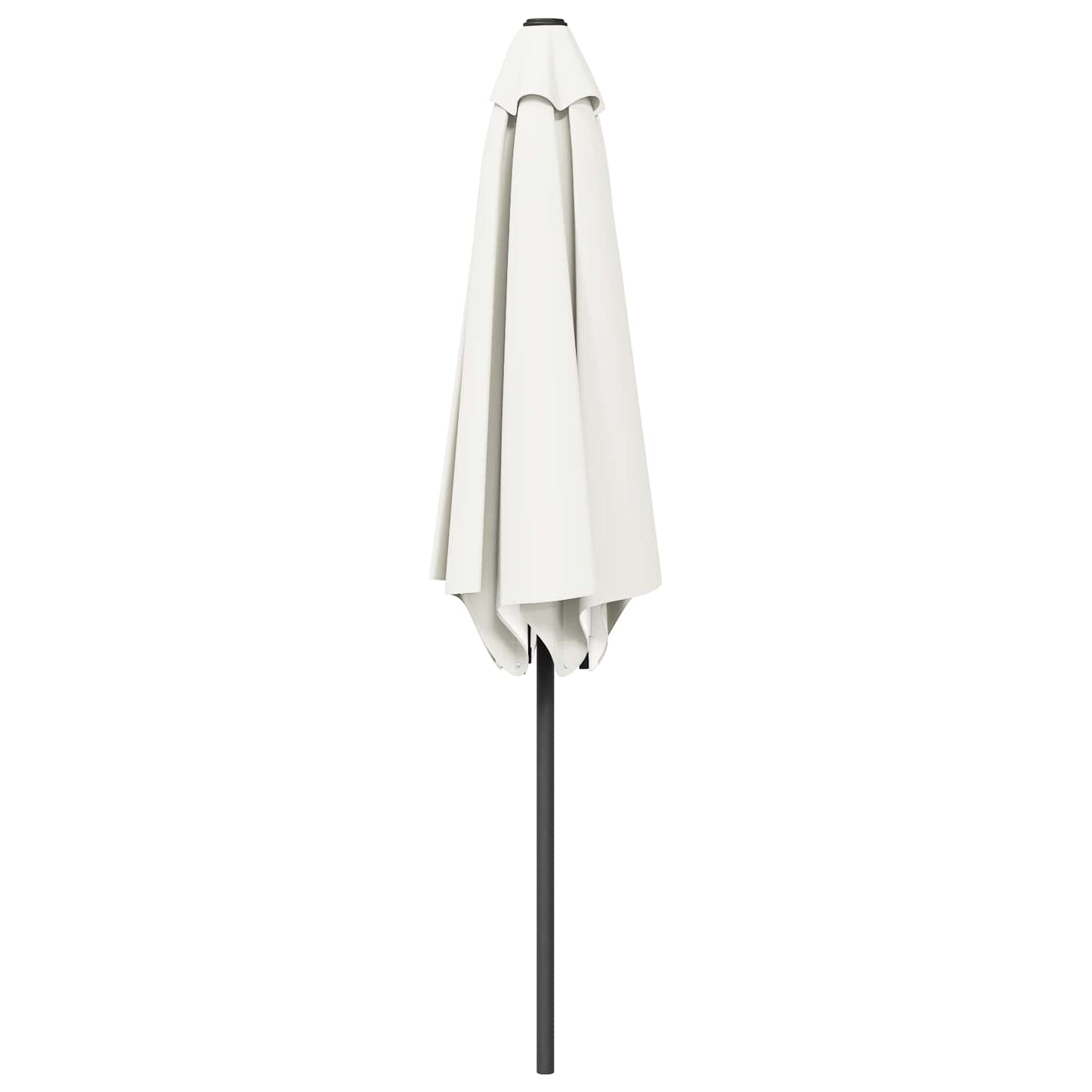 vidaXL Garden Parasol 230 x 230 cm Polyester Rectangular Cream