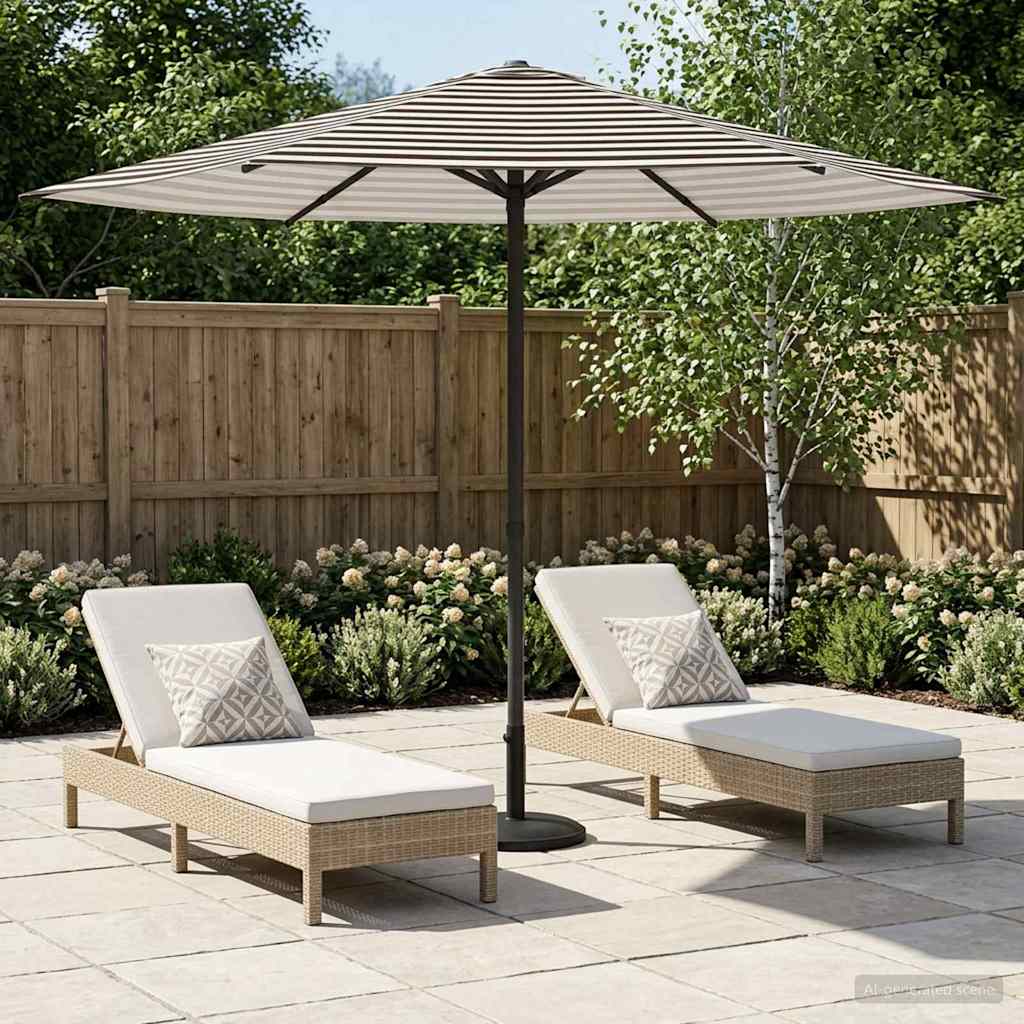 vidaXL Garden Parasol 230 x 230 cm Polyester Rectangular