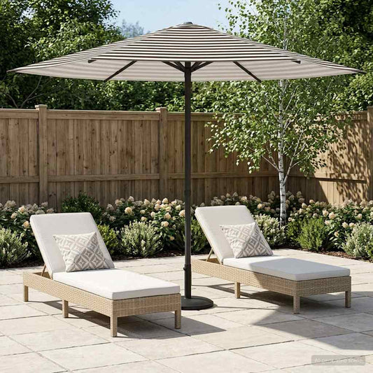 vidaXL Garden Parasol 230 x 230 cm Polyester Rectangular