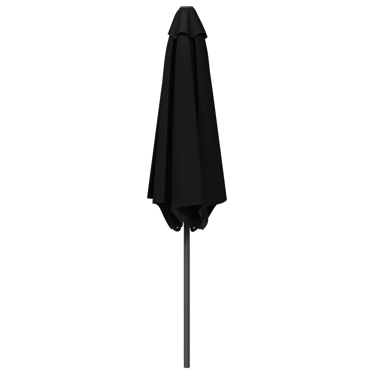 vidaXL Garden Parasol 270 x 270 cm Polyester Rectangular Black