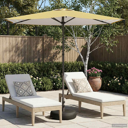 vidaXL Garden Parasol 270 x 270 cm Polyester Rectangular