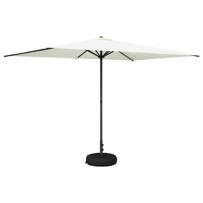vidaXL Garden Parasol with Base 200 x 300 cm Polyester Rectangular