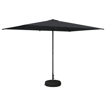 vidaXL Garden Parasol with Base 200 x 300 cm Polyester Rectangular