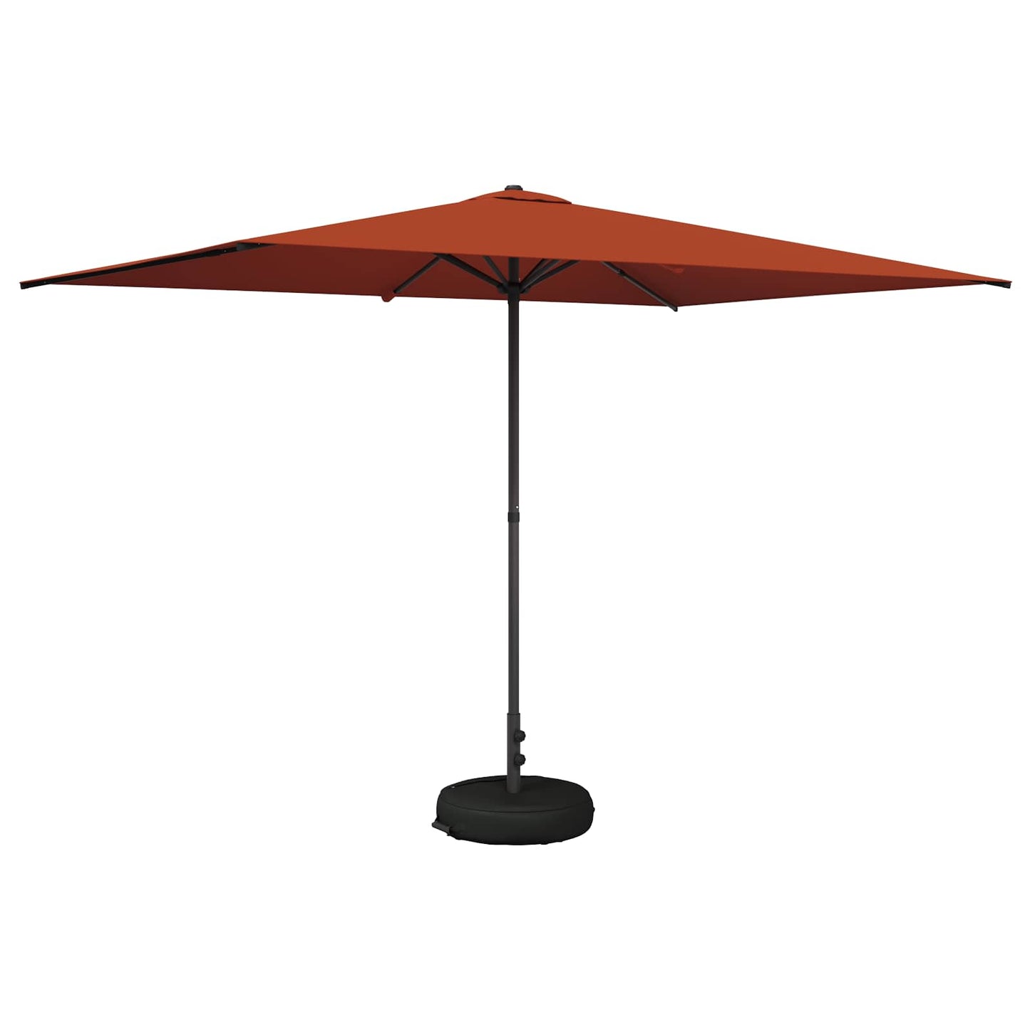 vidaXL Garden Parasol with Base 200 x 300 cm Polyester Rectangular