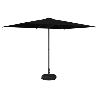 vidaXL Garden Parasol with Base 200 x 300 cm Polyester Rectangular